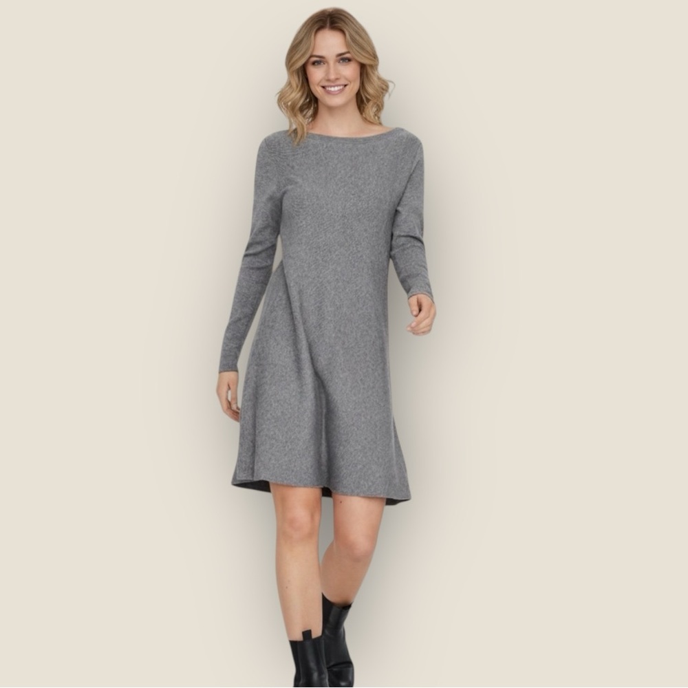 NWT Vero Moda Women’s VM Nancy Sweater Mini Dress Long Sleeves Winter Warm Cozy‎